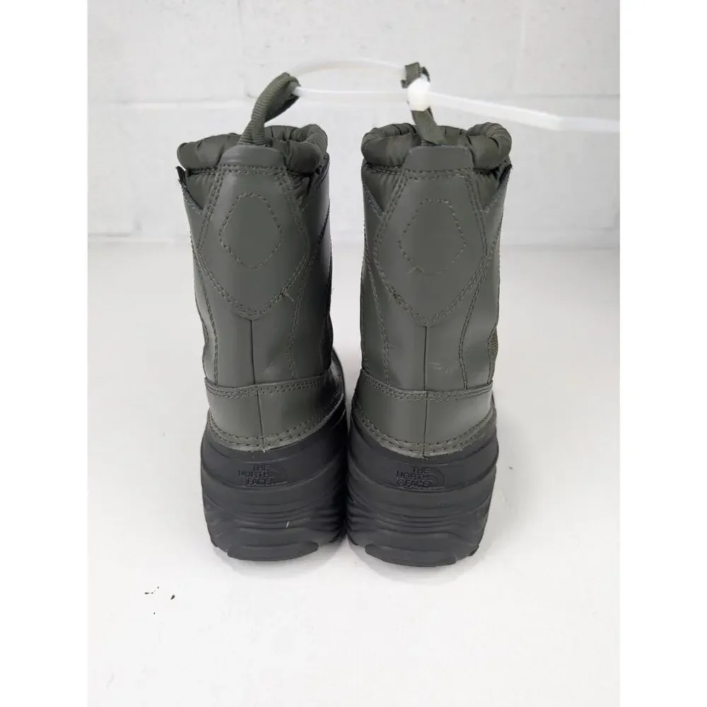The North Face Youth 2 Alpenglow IV Olive/Black Snow Boots